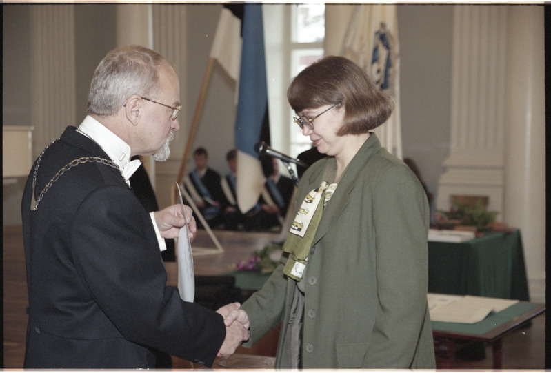 Rahvusülikool 78 pidulik aktus aulas 1. detsembril 1997