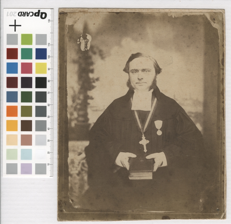 Portree: Justus Nicclaus Ripke (1818-1886). Tallinna Niguliste kiriku pastor. Õppis Tartu Ülikoolis 1837-1841. a majandus-, keele-, ja usuteadust. 1842-1844. a teenis eraõpetajana Narvas, 1845-1853. a oli jutlustajaks Bessaraabias. 1854-1885. a tegutses T