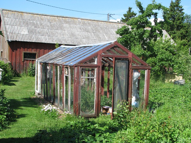 Vormsi Larase talu kasvuhoone