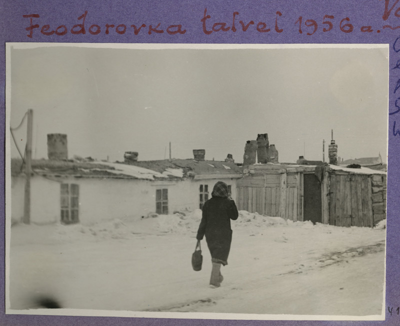 Feodorovka küla vaade talvel.
