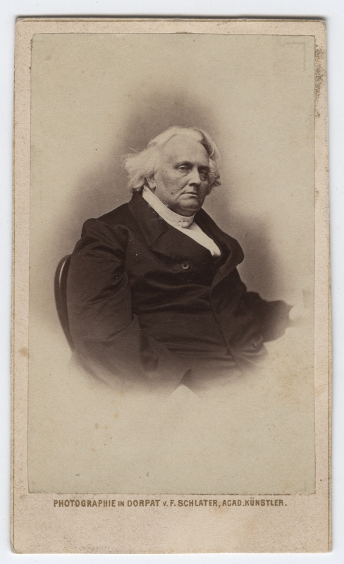 Portree: pastor Carlblom, 1870.a. religiooniõpetaja [Muisehelchi] õppeasutuses Tartus.