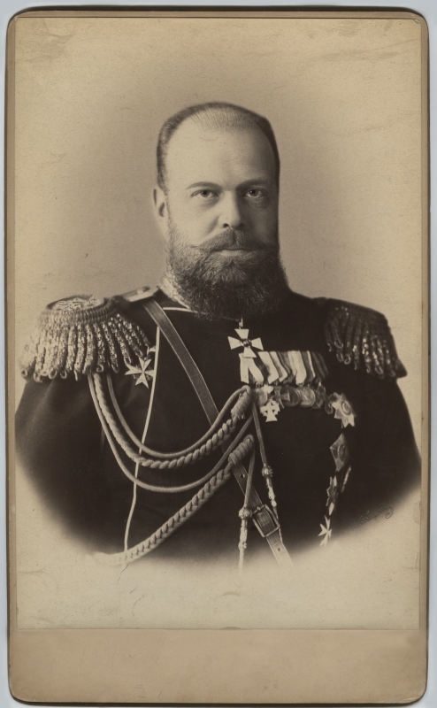 Portree: Aleksander III - vene tsaar.