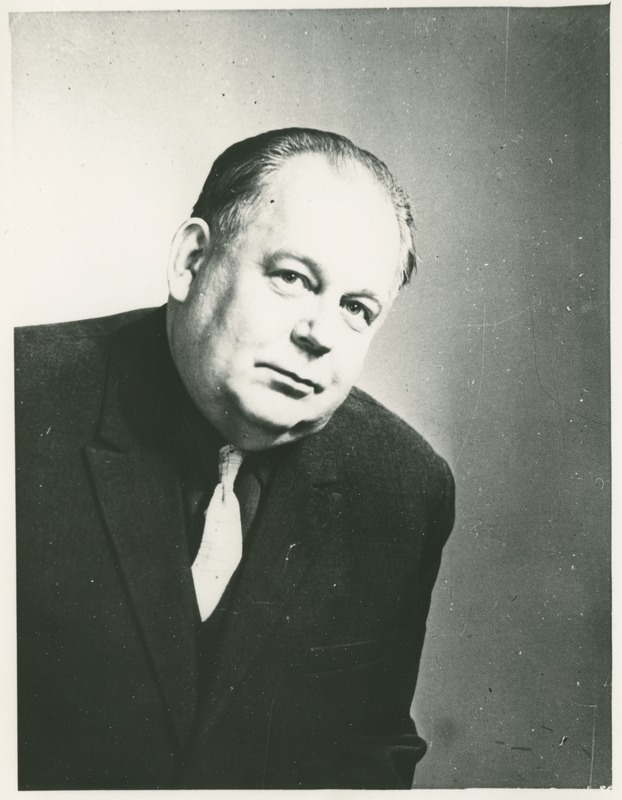 Ants Koppel, TPI füüsika laboratooriumi assistent, portree, 1940