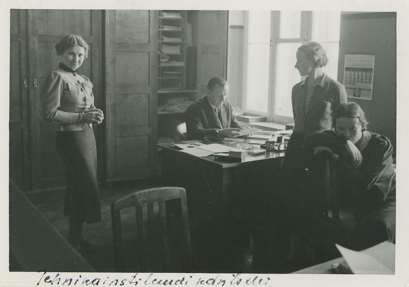 Tallinna Tehnikaülikooli kantselei, 1937.a.
