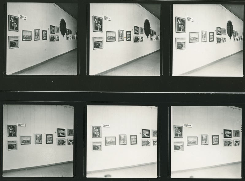 TPI dotsent Rudolf Mosbergi maalide näitus, 29.dets. 1976.a.