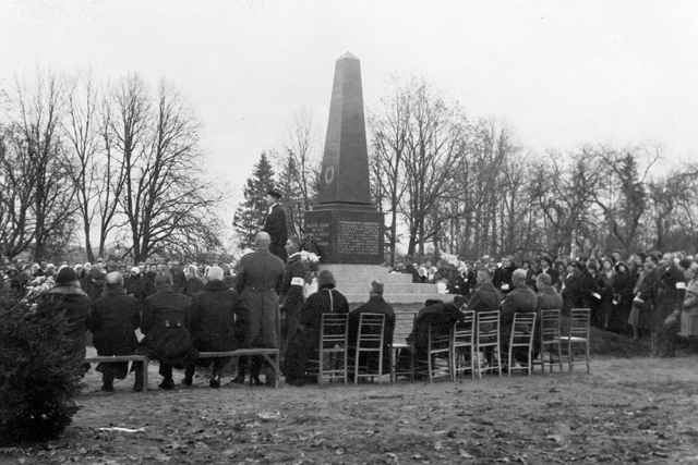 Halliste Vabadussõja mälestussamba avamine