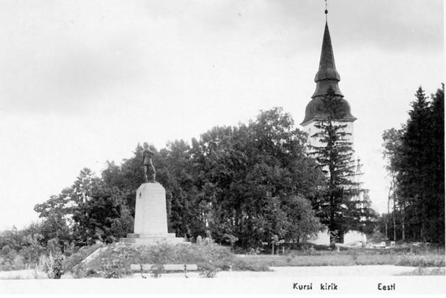 Kursi kirik ja Vabadussõja mälestussammas