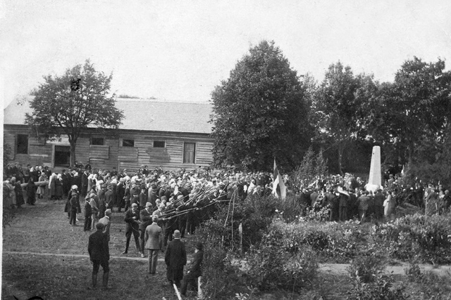 Lalsi Vabadussõja mälestussamba avamine