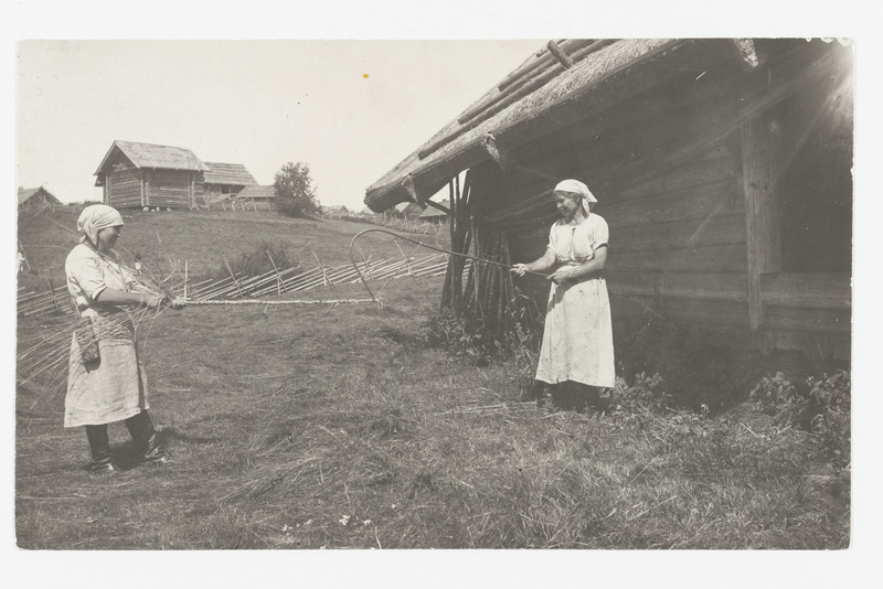 Vepsalsed talutöödel, 1926. a