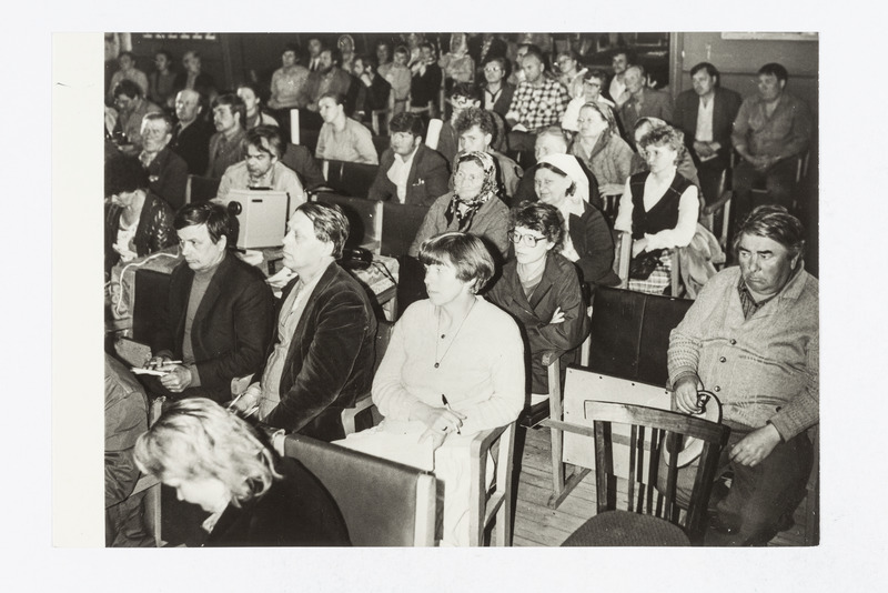 Vepslastele pühendatud teaduslik-praktiline konverents toimus Järvede külas 15. juunil 1987.