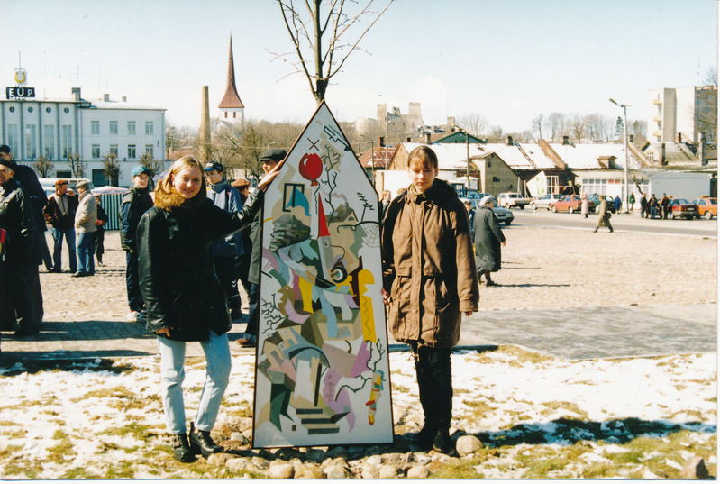 Vello Puujala pilt Rakvere Turu platsil