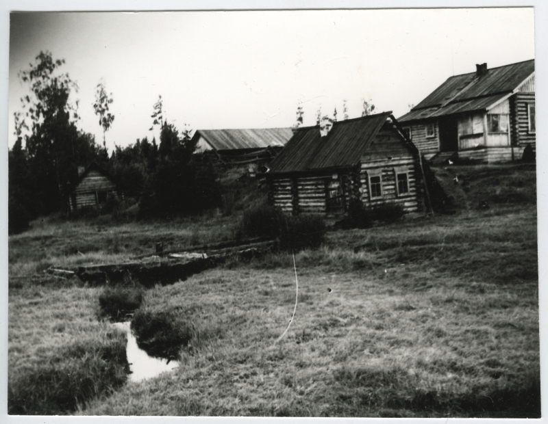 Kauplus Mišenski metsapunktis, kus töötasid väljasaadetud eestlased.