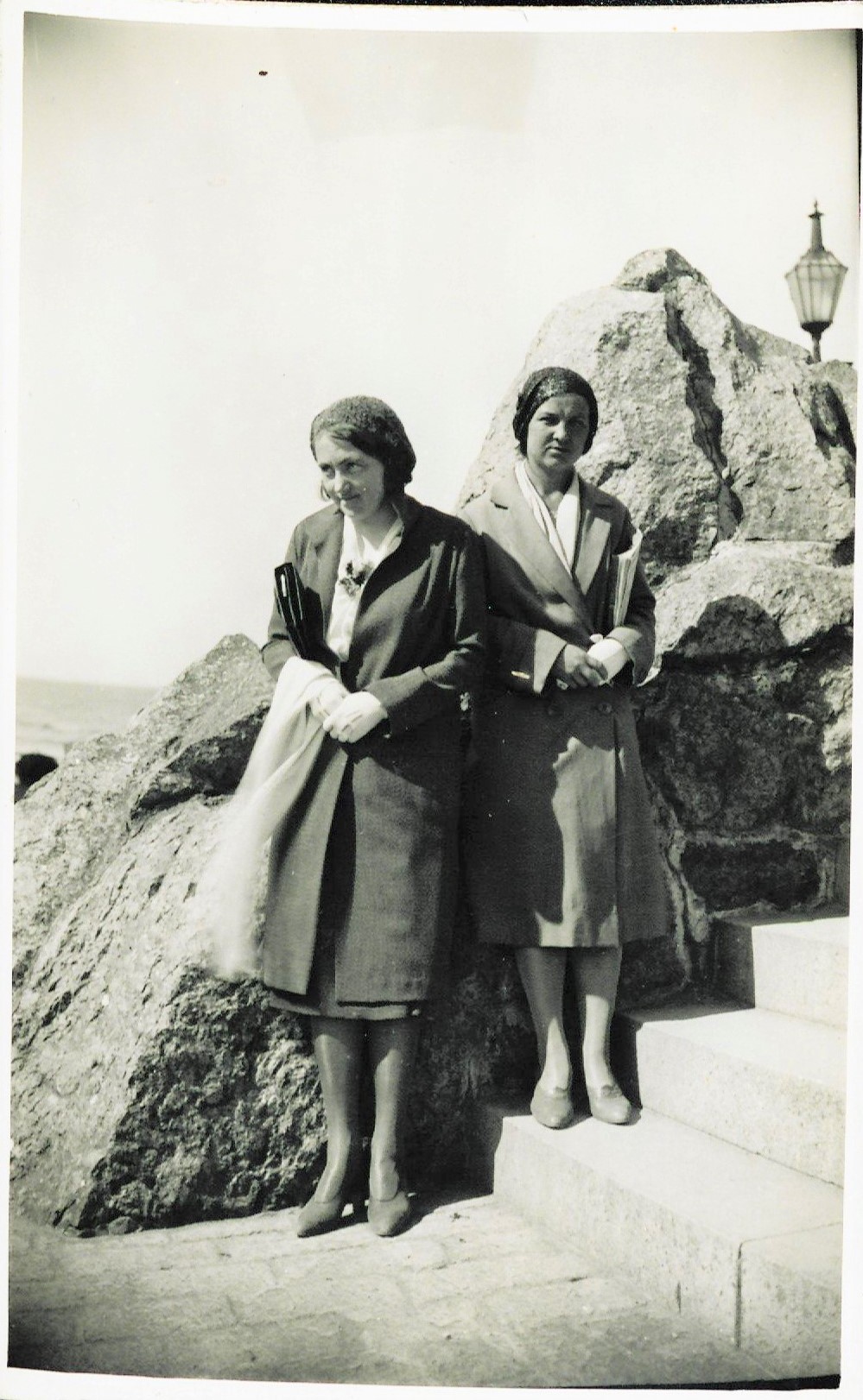 Women on the stairs of Russalka