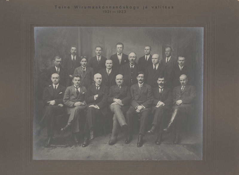 Viru maakonnanõukogu ja valitsus 1921 - 1923