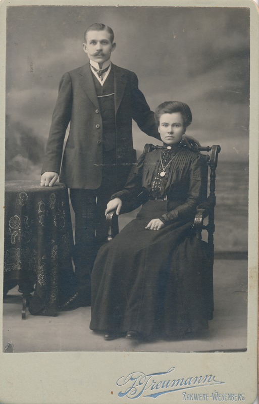 Martin Markson-Rool abikaasa Helene-Elisabethiga