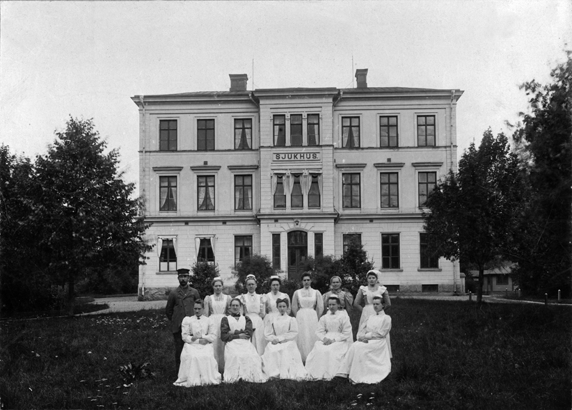 Nyköpings lasarett under 1880-talet