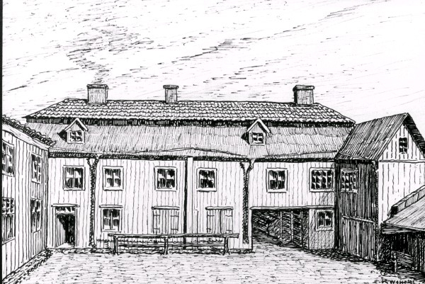 Albert Gräslunds gård i Nyköping