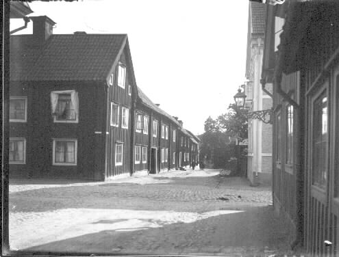 Brännmästaregården på Repslagargatan i Nyköping år 1919