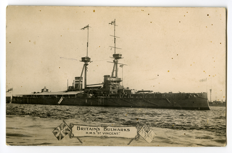 Suurbritannia lahingulaev HMS St. Vincent.