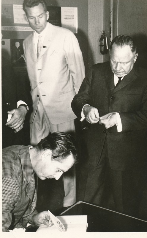 Tsemenditehase Punane Kunda muuseumis tehase 100. aastapäeva tähistamisel