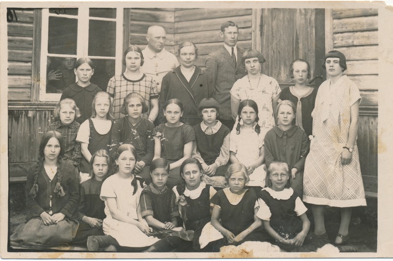 Kadrina kooli õpilased