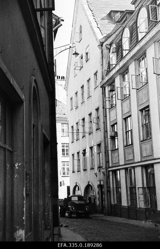 The printing industry of the production unit of Estonia The printing house of the Communist building on the Rataskaevu Street.