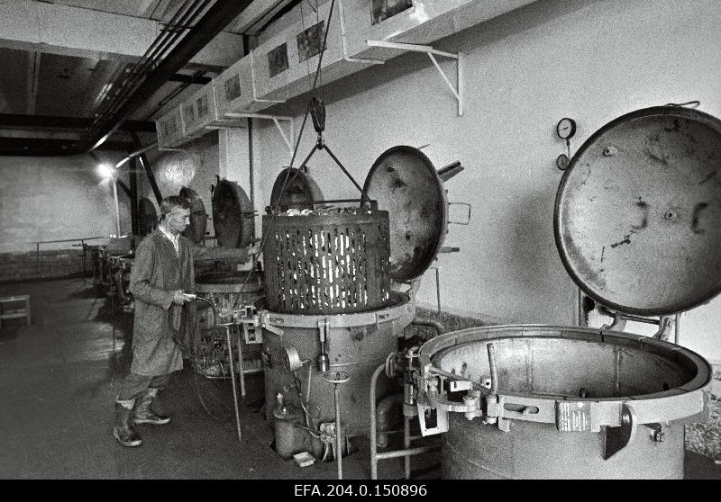 Autoclaves of the fishing factory of Colhose Peipsi Kalur Kallaste.
