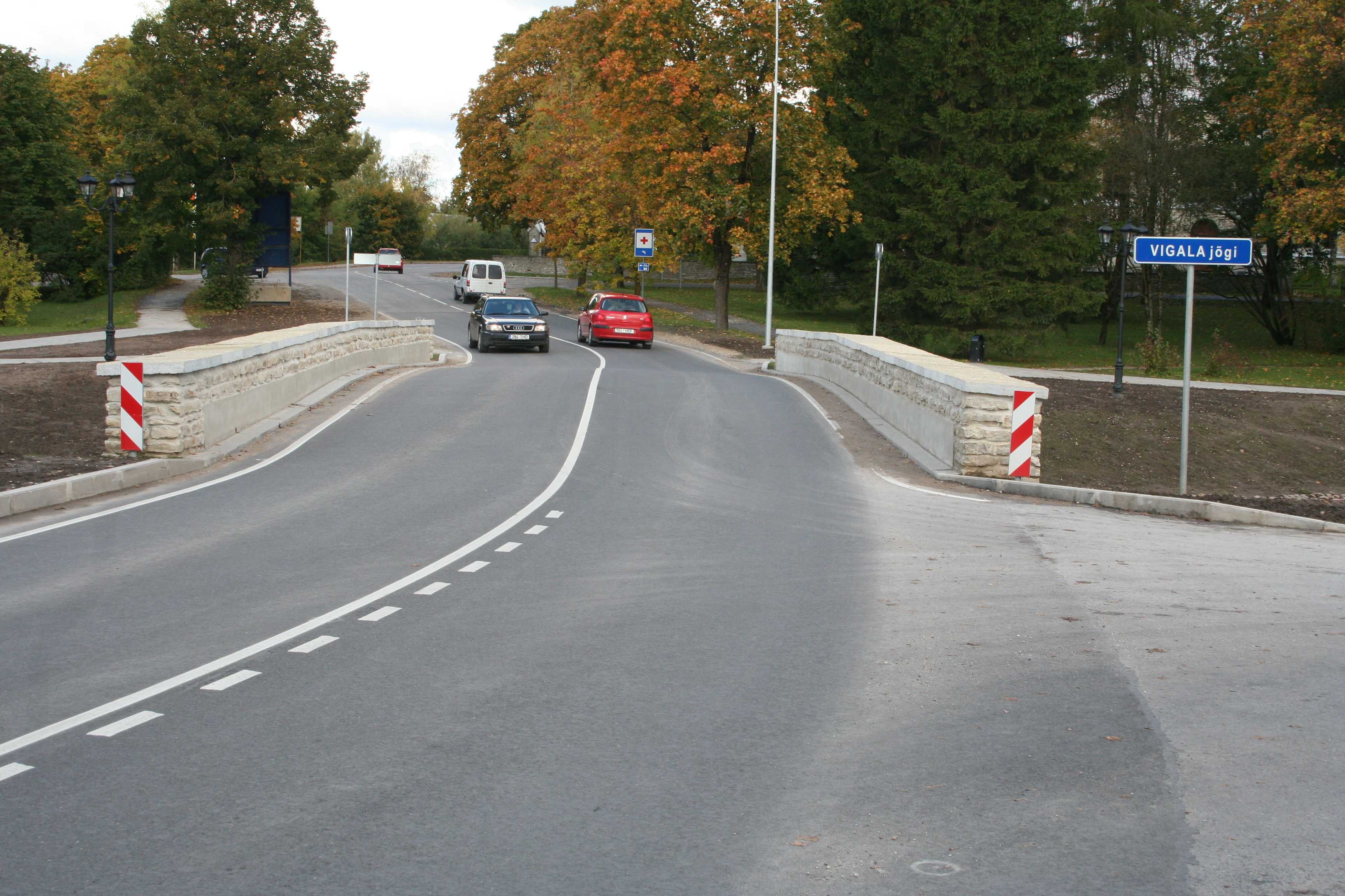 foto näide liiklusohutuse paranemisest teeehituse kaudu