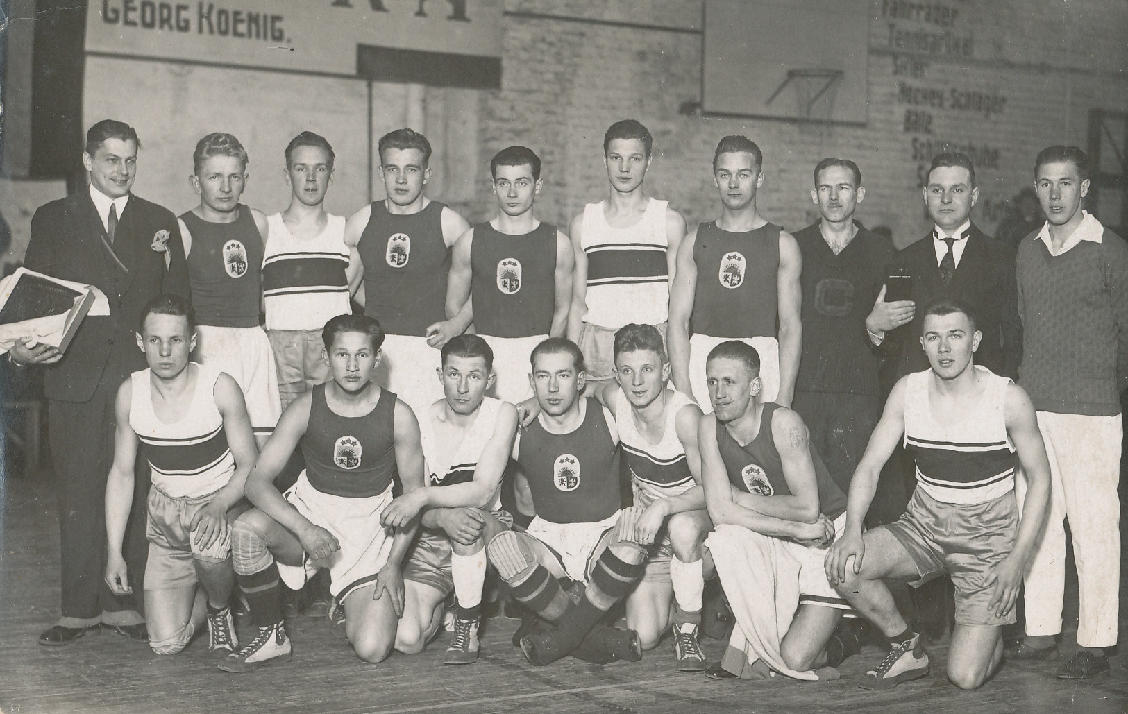 Eesti-Läti 4. maavõistlus korvpallis Riias 1927