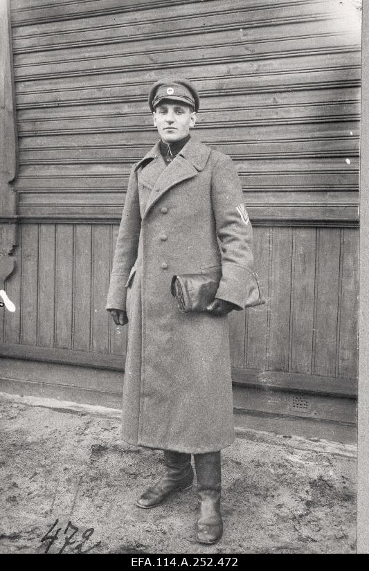 War of Liberty. Deputy Military Officer of the Kalevi Maleva Patalion Reserve Manager, Hans Melsas.