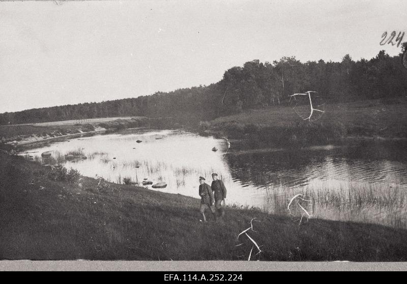 War of Liberty. 6.patroleum of the army on the river Tserjoha.
