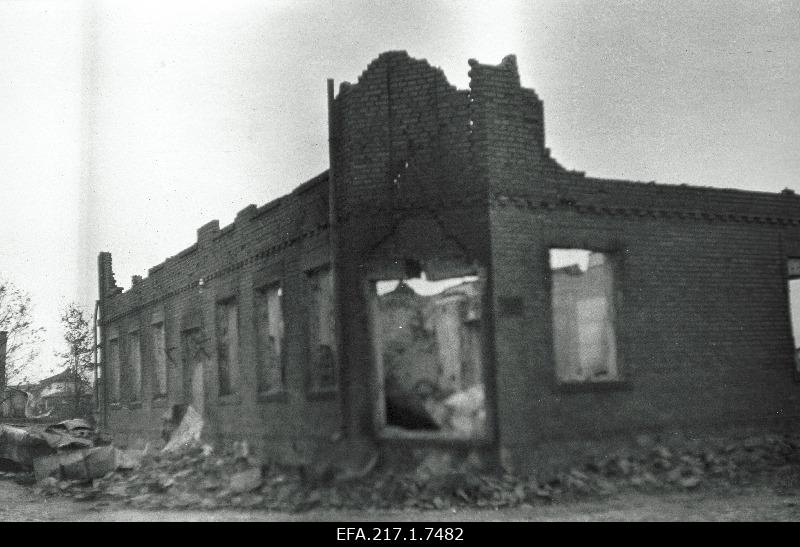 Mõisaküla joint store warehouse ruins.