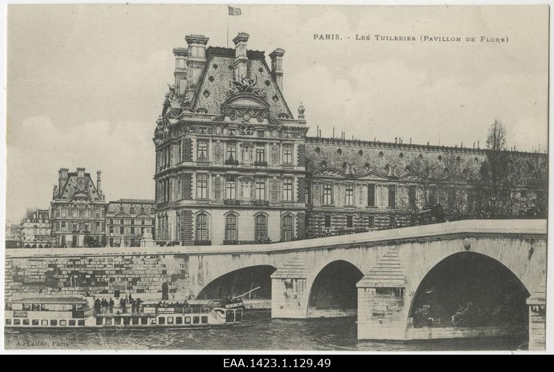 View Toilery Palace, photo postcard