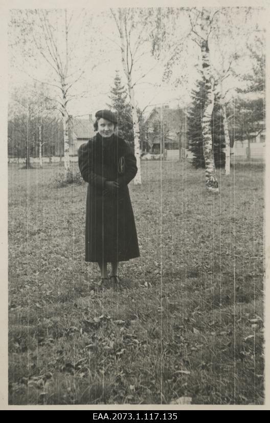 Unidentified female in the park
