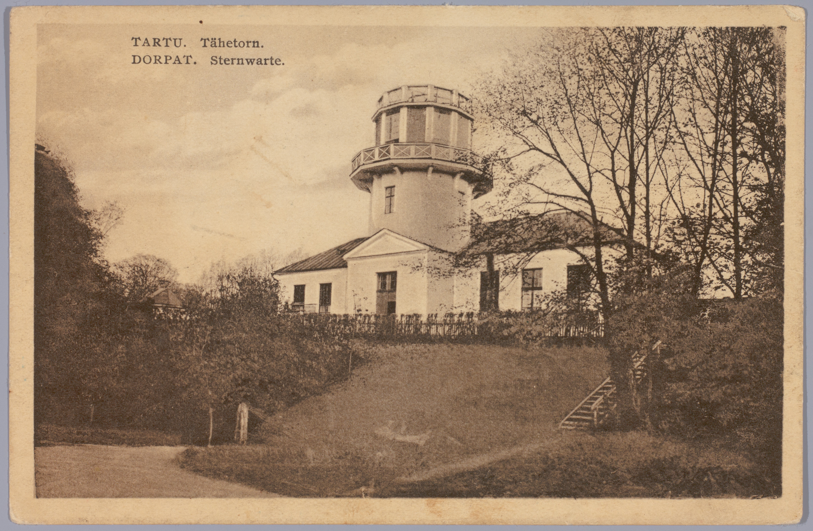 Postkaart Andrus Ansipi kogust. Tähetorn