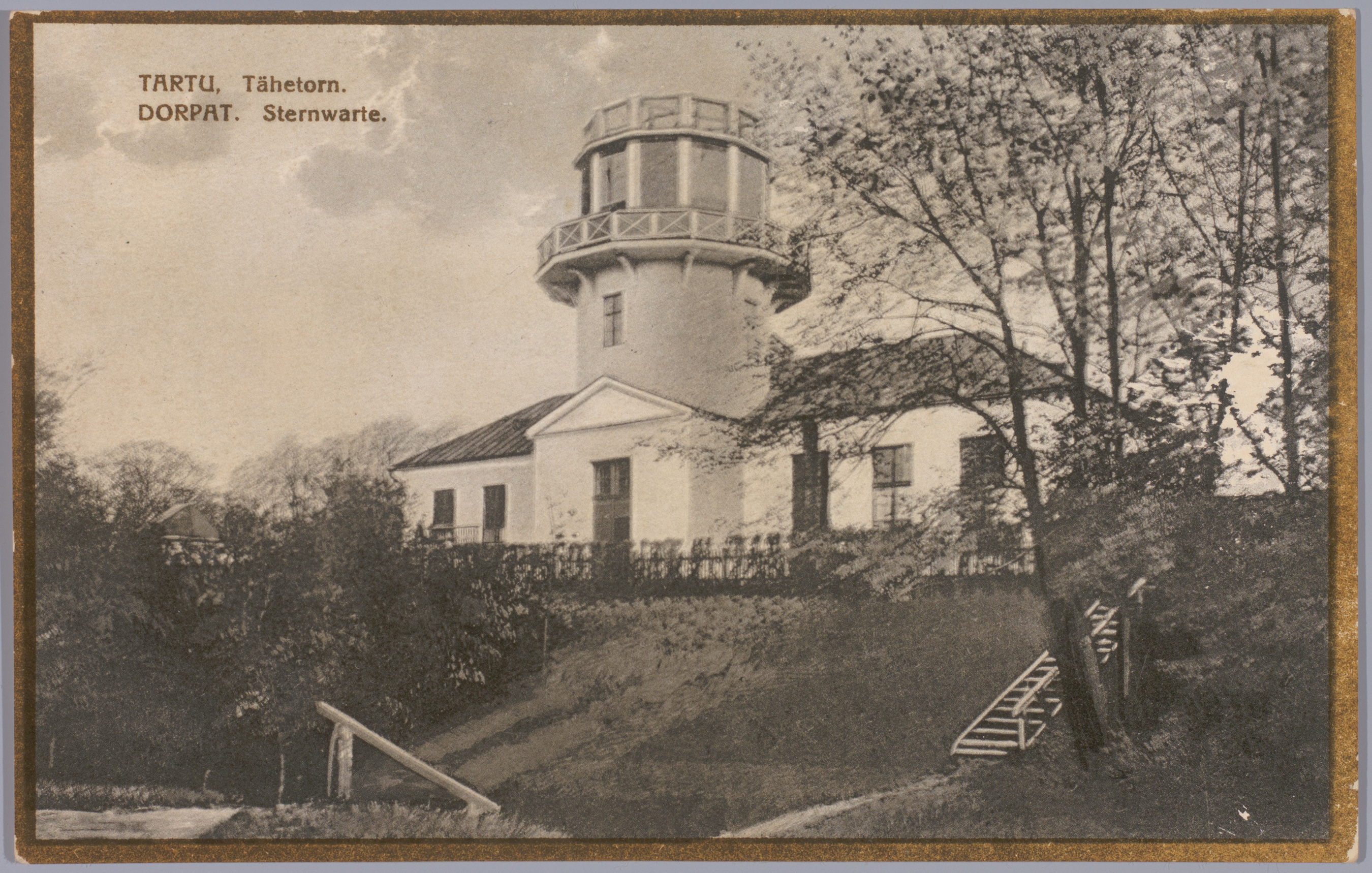 Postkaart Andrus Ansipi kogust. Tähetorn