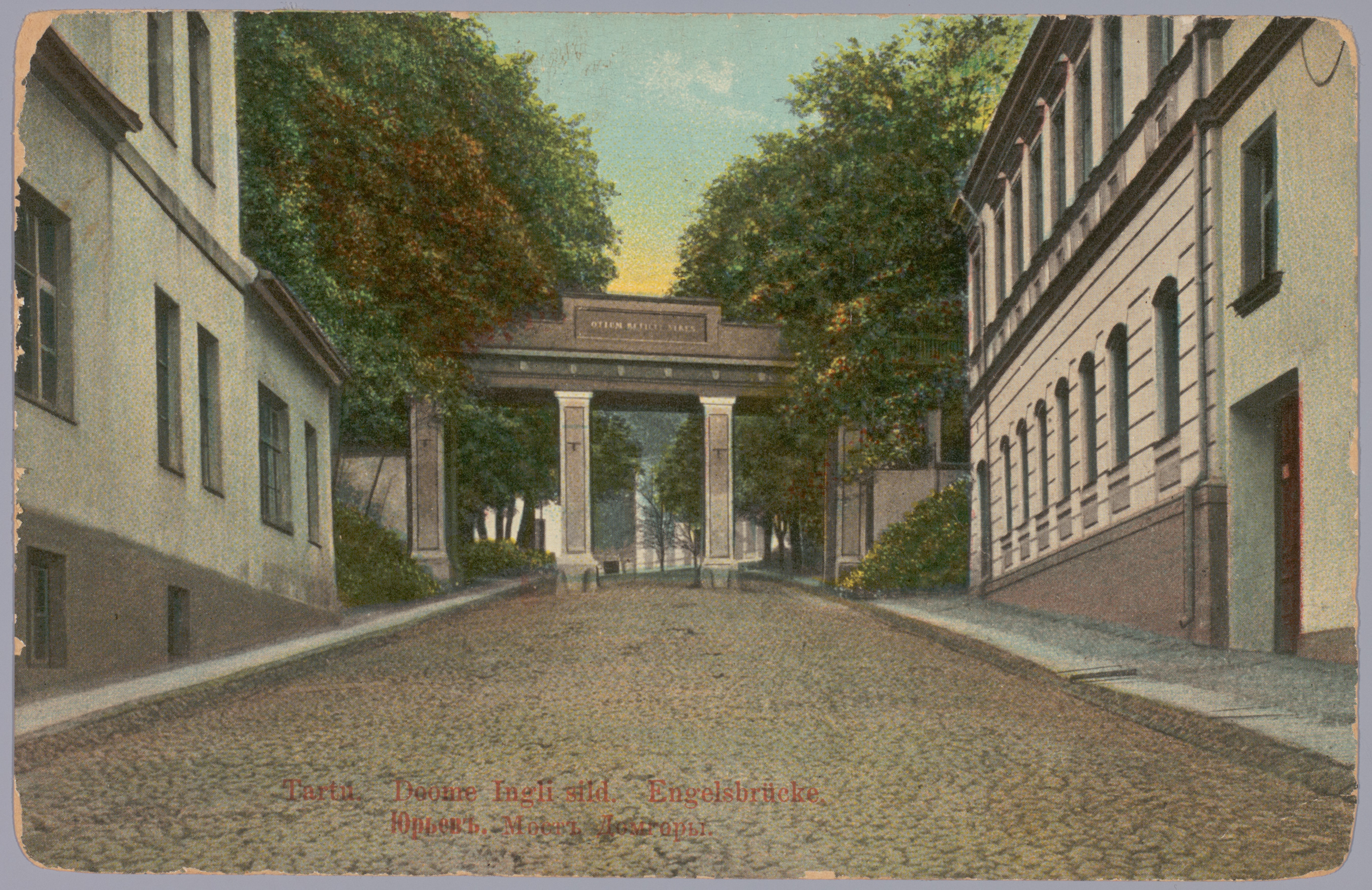 Postkaart Andrus Ansipi kogust. Inglisild