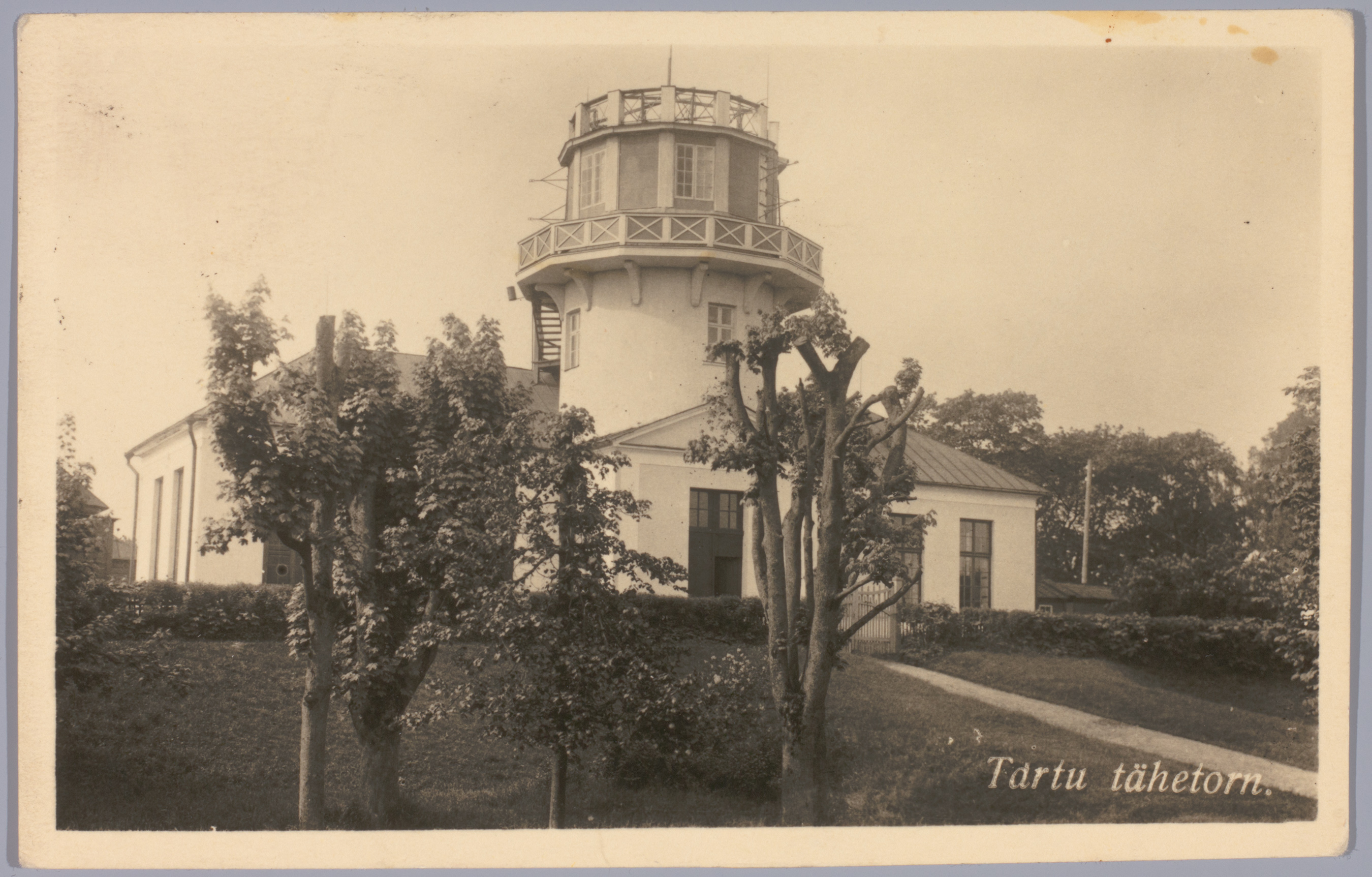 Postkaart Andrus Ansipi kogust. Tähetorn