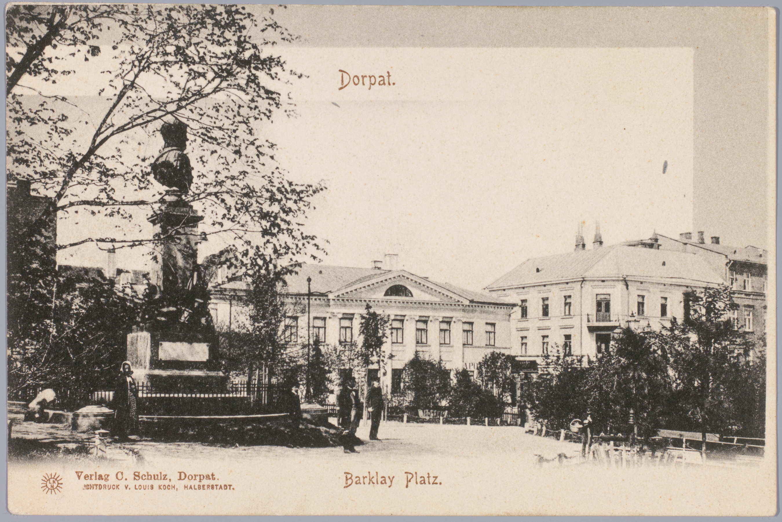 Postkaart Andrus Ansipi kogust. Barclay plats