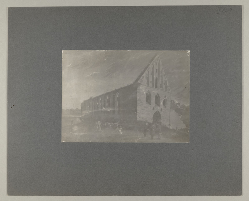 Maal Pirita kloostri vaatega (Turu muuseumis).