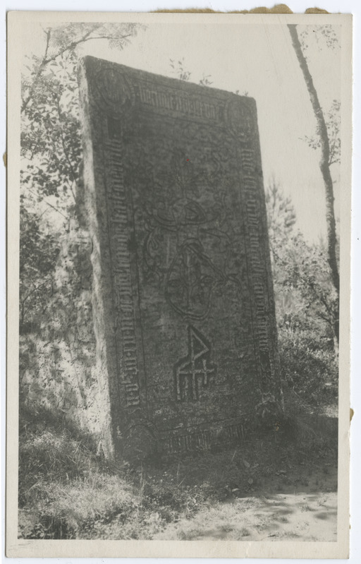 Tallinn. Rocca al Mare. Via Appia. Diedrich Bocholti hauakivi gooti minuskeltekstiga.