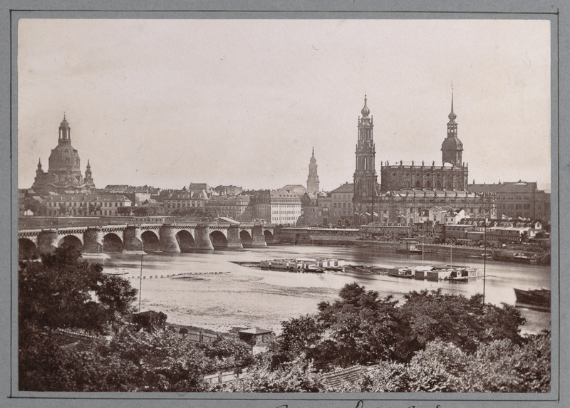 Dresden ja Elbe jõgi.