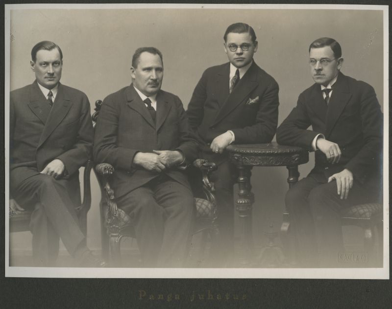 Grupipilt: Eesti Panga juhatus