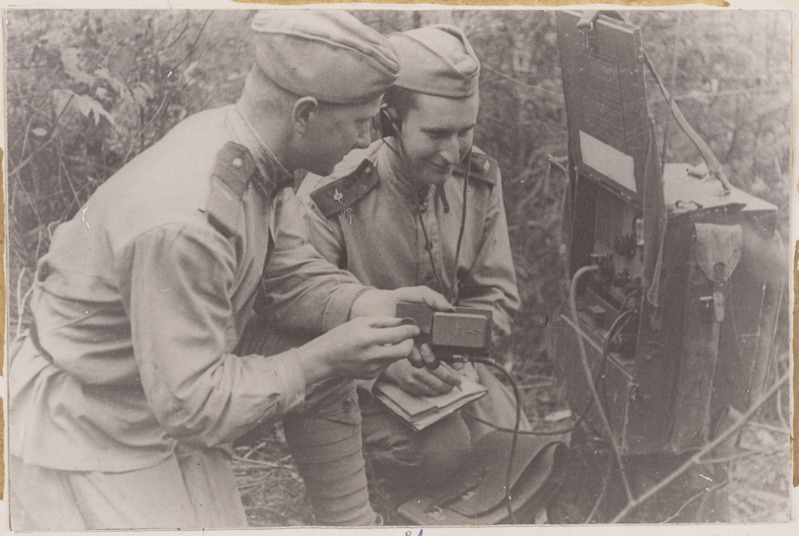 27. polgu radistid kommnoored tegevuses, 1943. a. suvi