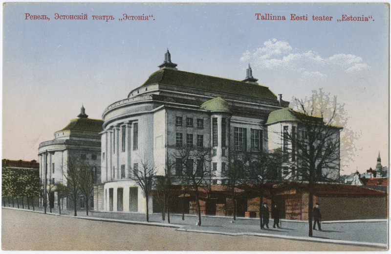 Estonia teater - vaade idast