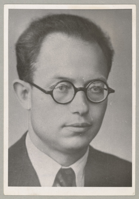 Portree: Voldemar Sassi - ENSV Ülemnõukogu saadik 1940.a.