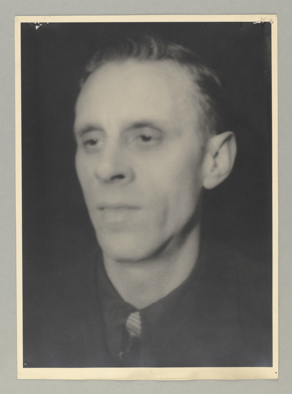 Johann Tõniste - uue depoo treial, lööktööline 1940.a.