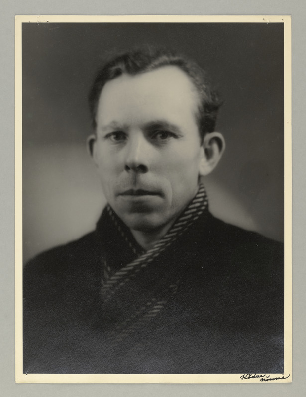 Jakob Murusalu - Kopli raudteejaama vanem rongiseadja, lööktööline 1940.a.