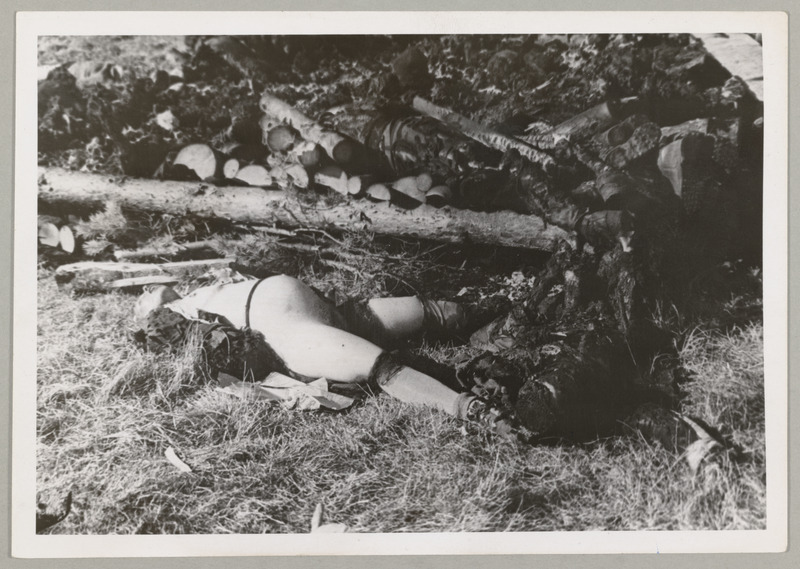 Klooga koonduslaager. Fašismiohver. 1944.a.