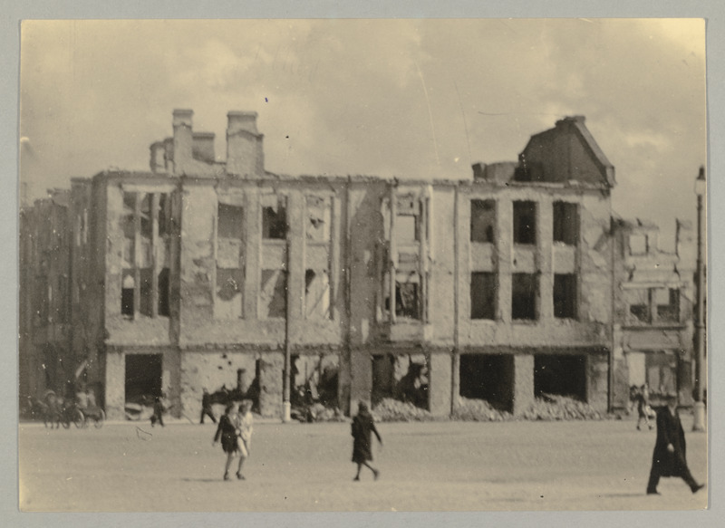 Tallinn pärast põlemist 10.03.1944.a.